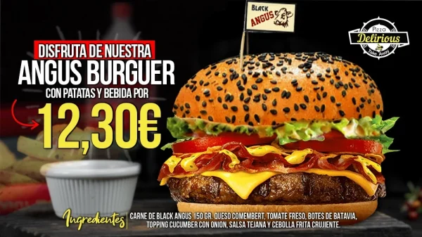 HAMBURGUESAANGUS BURGUER-MADRID