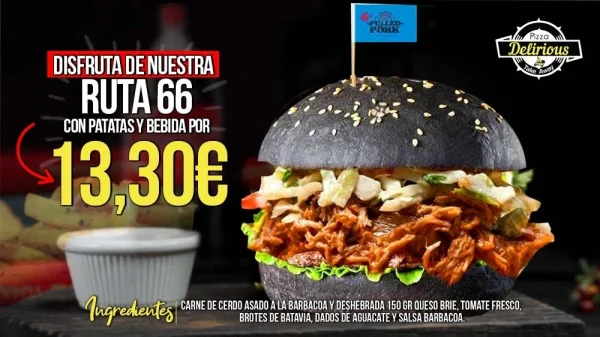 HAMBURGUESAROUTE 66-MADRID